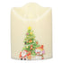 LED Candle Light Battery Powered Flameless Simulation Christmas Decoration Lamp BZ2863‑W‑2