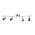 Lamp Holder 4 Head Adjustable Flexible Rotation GU10 Light Holder for Bedrooms Living Rooms Restaurants Offices 85V to 265V