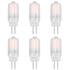 6pcs G4 LED Bulb 12V 360° Luminescence 360° Heat Dissipation Low Power Consumption General Standard Interface Bulbs 3WWarm White