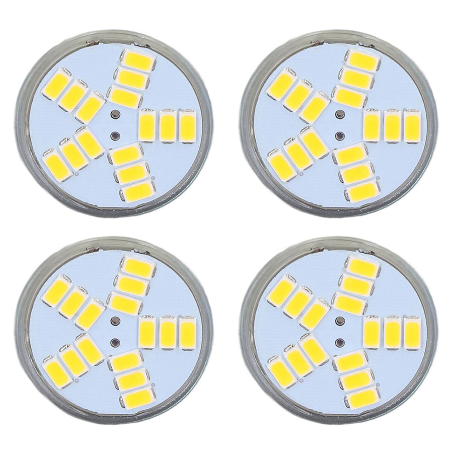 4Pcs MR11 LED Bulb 5W 500lm Bulb Replacement with 15 Beads Double Pin Base for Spotlight Landscape LampWarm White