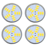 4Pcs MR11 LED Bulb 5W 500lm Bulb Replacement with 15 Beads Double Pin Base for Spotlight Landscape LampCold White