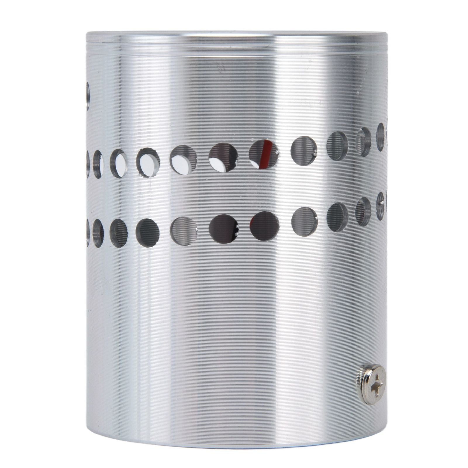 LED Aluminum Spiral Hole Wall Light Heat Resistance 3W Dimmable Spiral Lamp 90-100LM AC85‑265VWarm White