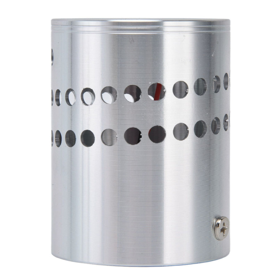 LED Aluminum Spiral Hole Wall Light Heat Resistance 3W Dimmable Spiral Lamp 90-100LM AC85‑265VWarm White
