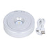 LED Display Base USB RGB Colorful Light Rotating Crystal Display Base Stand for Bottle Jewellery Handicraft