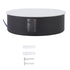 Wall Light Round Shape Aluminum Alloy 3 Beams Modern Wall Sconce Lamp for Dining Room AC85‑265V 9W White