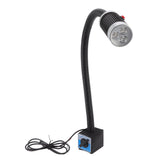 Magnetic Work Light 9W 24V LED Flexible Gooseneck Rustproof Aluminium Magnetic Base Gooseneck Work Light for Industry
