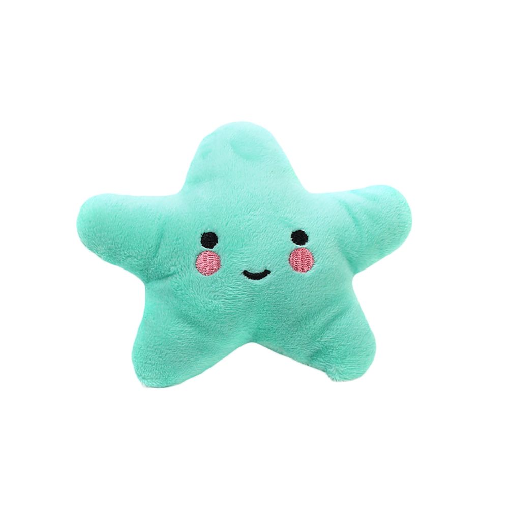 Pet Dog Chew Toy Plush Star Shaped Soft Cute Dog Cat Chew Puppy Toys