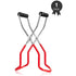 Canning Jar Lifter with Grip Handle Canning Tongs Stainless Steel Anti Scalding Anti Slip Wide Mouth Clip for Kitchen Restaurant