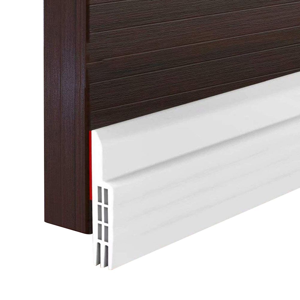 Door Draft Stopper Under Door for Exterior Interior Doors Door Sweep Strip Under Door Draft Blocker Soundproof Door Bottom Weather Stripping for Doors