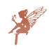 Decorative Garden Stakes Fairy Silhouette Metal Yard Stakes Arts Outdoor Garden Decor Spring Decor
