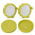 ABS Sprout Lid with Stainless Steel Screen for Wide Mouth Mason Jars