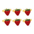 6 PCS Strawberry and Lemon Napkin Rings Alloy Napkin Rings Napkins Rings