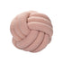 Knot Pillow Exquisite Soft Warm Beautiful Knotted Plush Pillow for Home Car Office Decoration