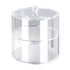 Acrylic Belt Organizer 2 Tiers Transparent 5.5in Diameter Strong Light Belt Display Case