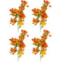 Christmas Berry Branches 3 Forks Simulation Foam Berry Picks Home Decoration