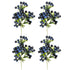 Christmas Berry Branches 3 Forks Simulation Foam Berry Picks Home Decoration