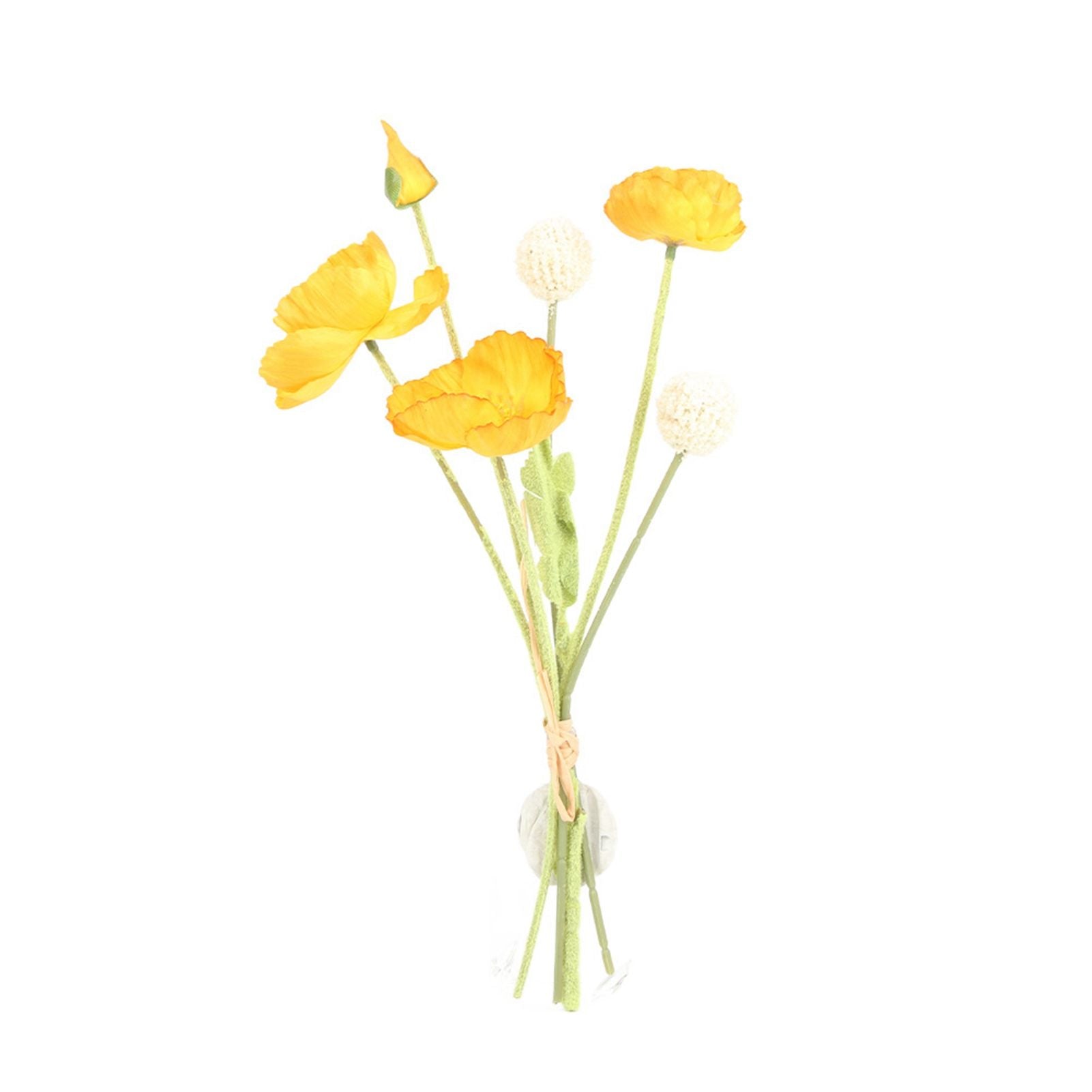 Artificial Gold Flower Bouquet 36cm Fake Gold Flower Bouquet