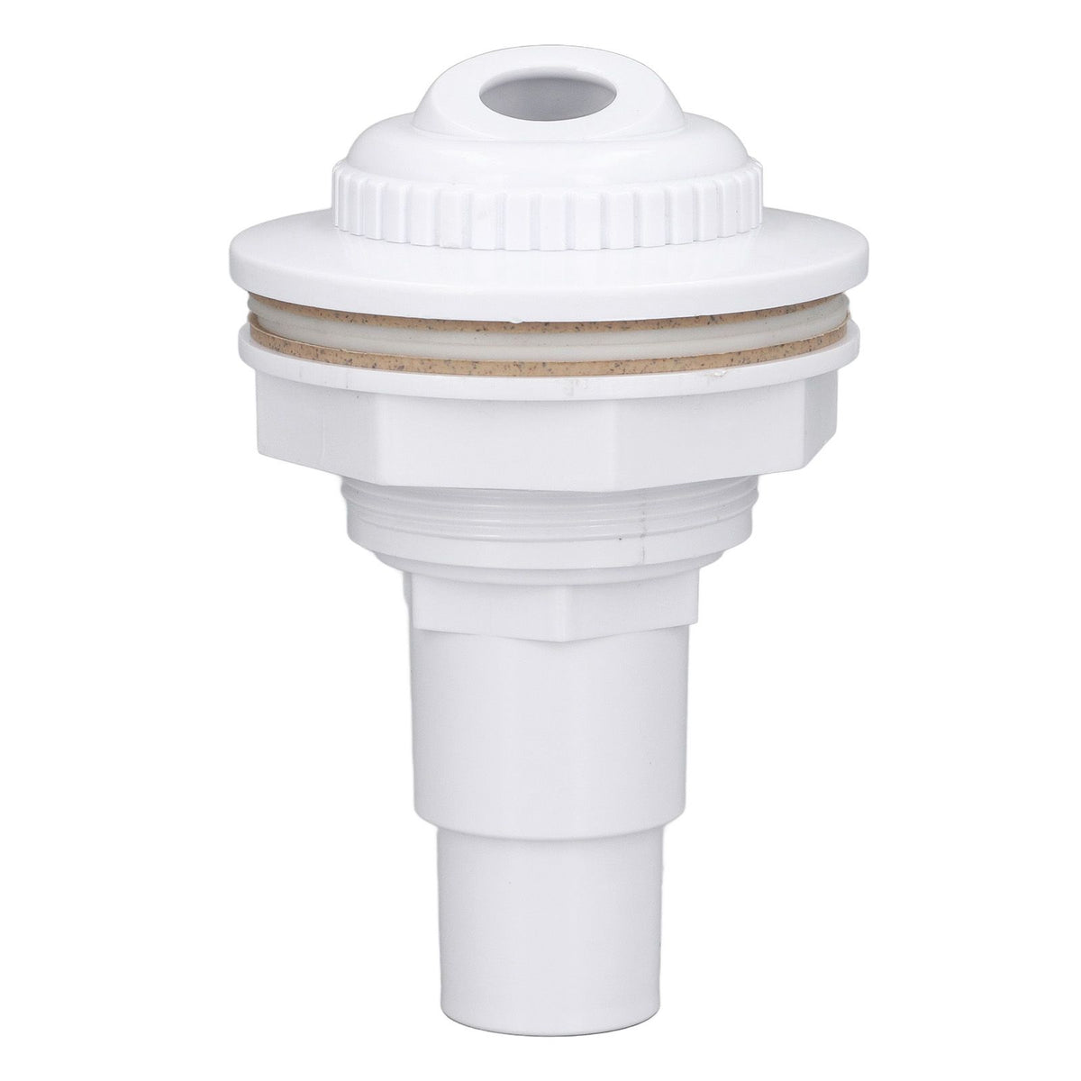 Complete Return Outlet Jet Fitting for Above Ground Swimming Pool with Gasket 1in Pipe Adapter