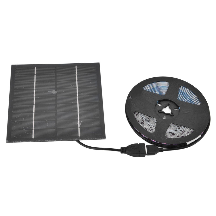 Solar Plant Grow Light Strip Eco Friendly 5W LED High Luminous Flux Promote Growth Solar LED Grow Light Strips 2 Meters / 2.2yd