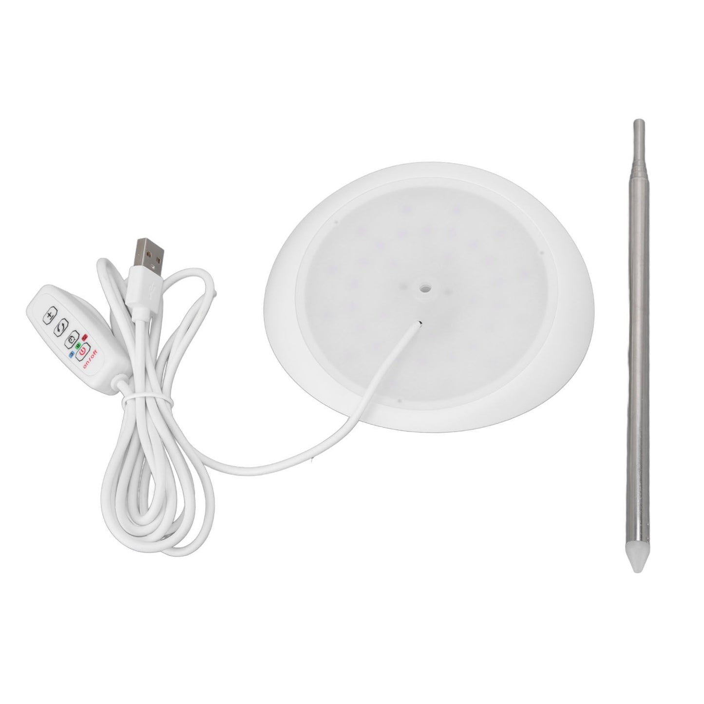 LED Plant Grow Light 3 Modes Timing USB Powered Adjustable Brightness Height Plant Growing Lamp for Succulent Cactus