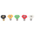 5PCS Pressure Washer Nozzle Big Fan Shape Power Washer Nozzle Tips Rinse Jet Stream Nozzle Kit 045 1.311mm / 0.05in