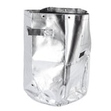 Silver Potato Grow Bag Waterproof Openable Planting Bucket for Plant Vegetable Flower M 26 Liters 7 Gallons