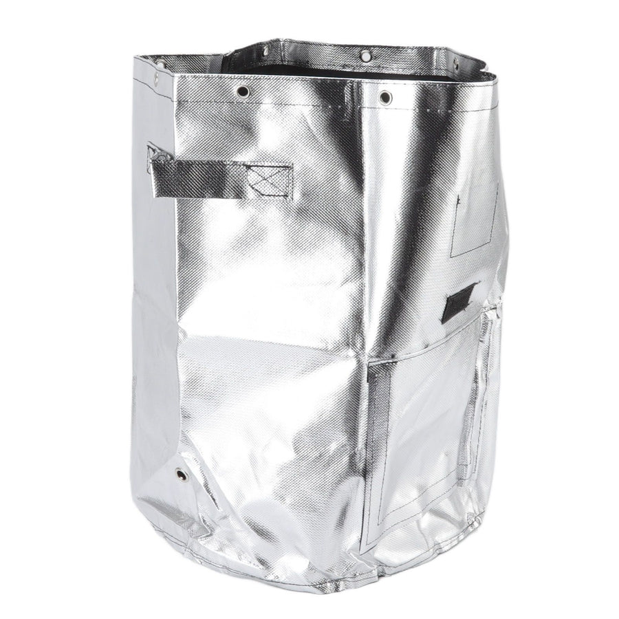 Silver Potato Grow Bag Waterproof Openable Planting Bucket for Plant Vegetable Flower L 43 Liters 10 Gallons