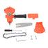 4in Mini Drill to Chain Saw Adapter Simple ABS Steel Portable Electric Chain Saw Converter Accessory for Electric Drill