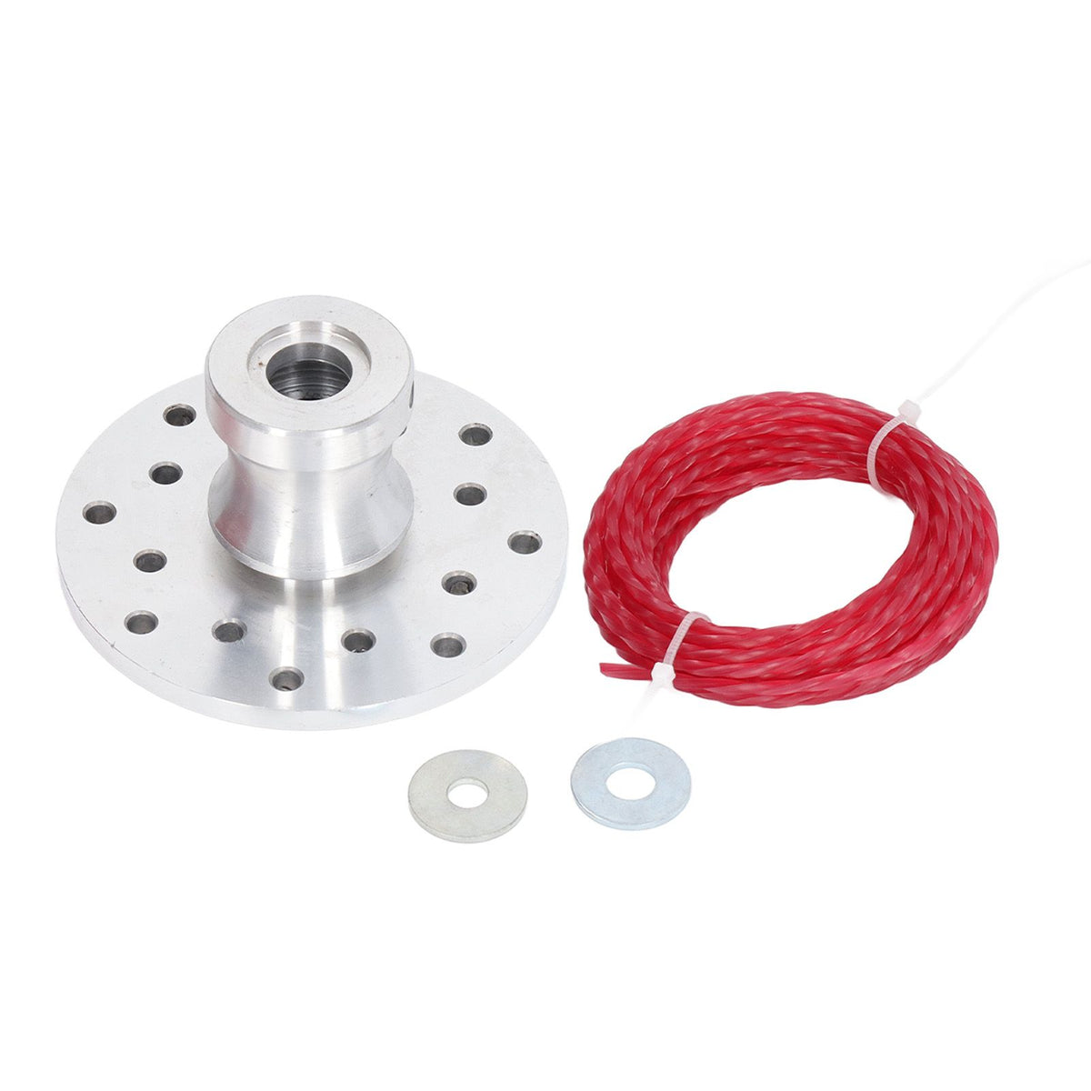 Trimmer Head Aluminum Multiple Holes with Twisted Ropes Strimmer Accessories for Titan Pro Brush Cutters