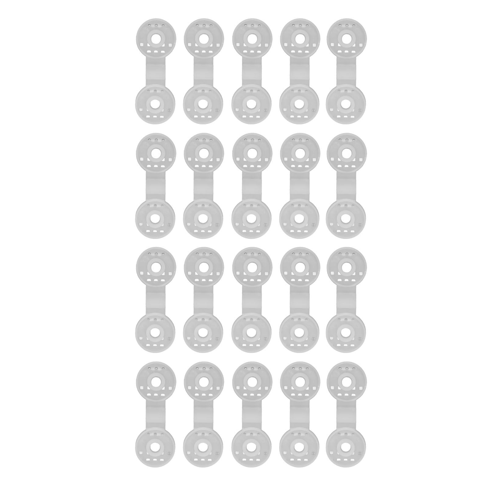 20Pcs Sunshade Net Clip Round Shade Cloth Clips Greenhouse Film Fixing Clamp for Tent Greenhouse Accessories