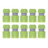 10pcs G1/2 Thread Gardening Water Hose Quick Connector Nipple Kit Water Pipe Irrigations Thread Joint System for Watering