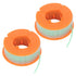 2Pcs Lawn Mower Spool Line Nylon Trimmer Accessories Replacement Fit for BOSCH ART 30 ART 30FA Green