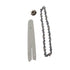 Chainsaw Chain Set Steel Sprocket 186mm Guide Plate 230mm Chain 6in Saw Replacement Accessories for Mini Electric Chainsaw