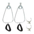 2 Sets Lampshade Holder Iron Reptile Clamp Stand Fixture for Tortoise Lizard Pets Reptile Dome Light