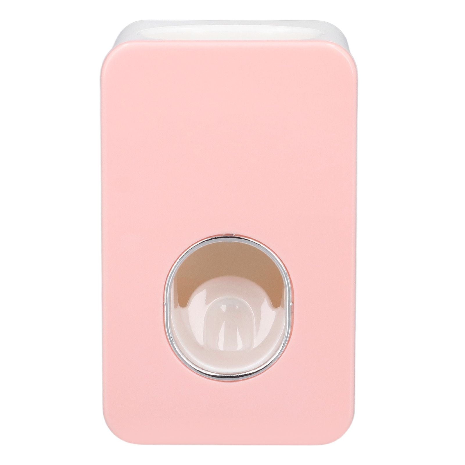 Automatic Toothpaste Dispenser Wall Mounted Easy Installation Toothpaste Squeezer Dispenser for Bathroom Home Pink