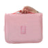 Cosmetic Bag Small Portable Makeup Bag Zippered High Capacity Toiletry Bag Travel Washing Bag Makeup Pouch Fashion Korean Style Storage Bag Pink