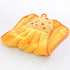 Towel Cleaning Cloth Microfibre Hanging Dish Hand Wiping for Kitchen Bathroom Toilet Yellow