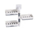 Rotatable Wall Mounted Soap Box 3 Layers HIPS Punch Free Rotatable Soap Container Dish for Household White