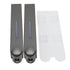Wall Mounted Liquid Soap Dispensers Back Stick Type Plastic Shampoo Dispenser for Home Hotel School Toilet Grey 6028 2 Cups