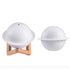 Humidifier 3 Colour Mode Large Capacity Mist Vaporizer Sprayer Home Decoration for Office White