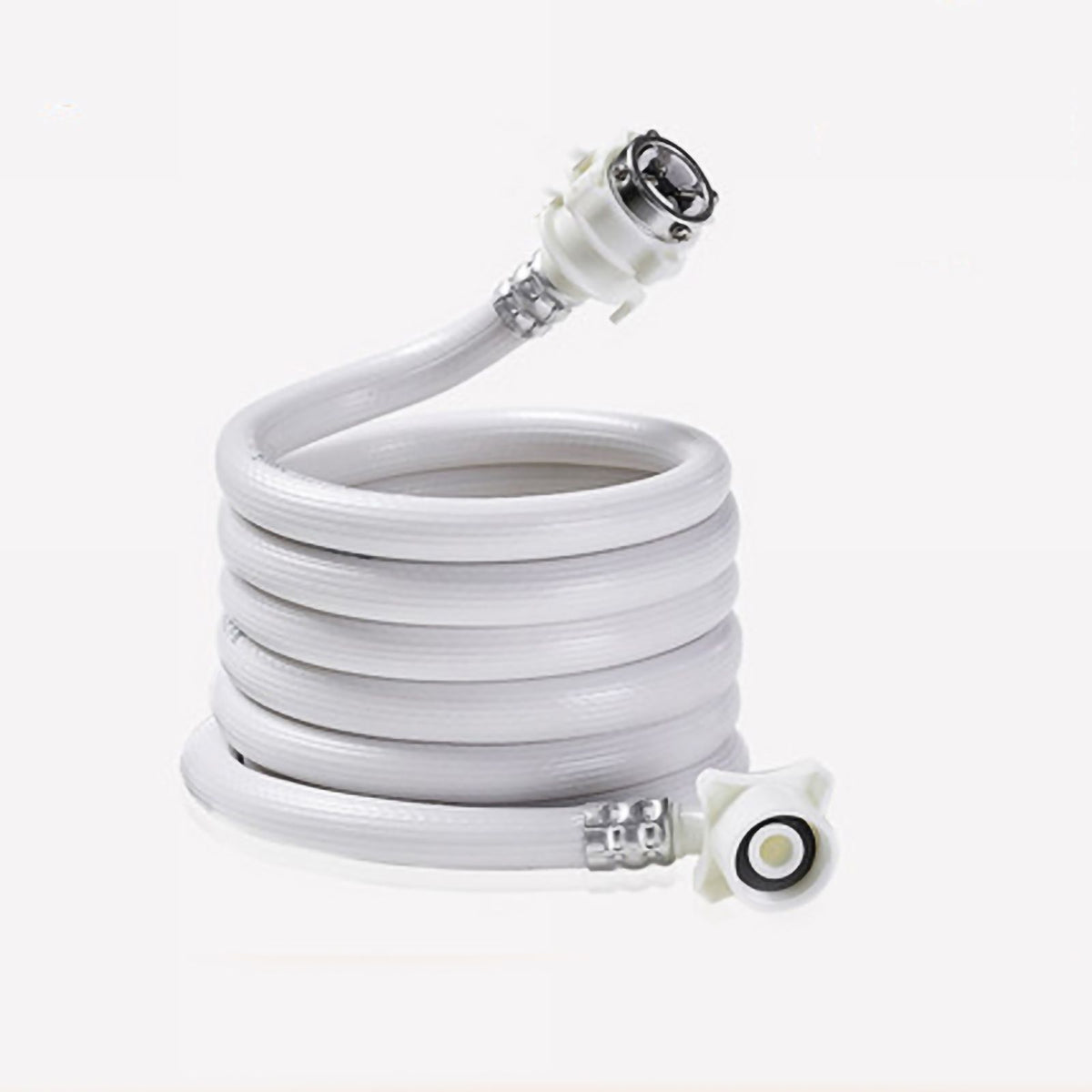PVC Washing Machine Water Inlet Pipe with Steel Connector Extension Tube Washing Machine Hoses for Water Injection 2m/78.7in