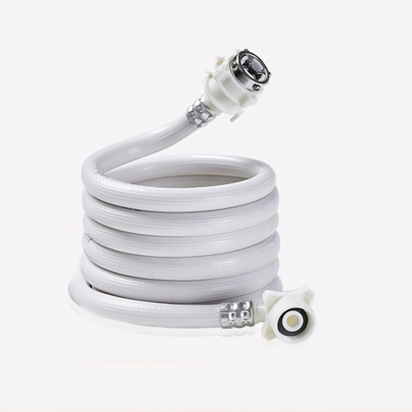 PVC Washing Machine Water Inlet Pipe with Steel Connector Extension Tube Washing Machine Hoses for Water Injection 4m/157.5in