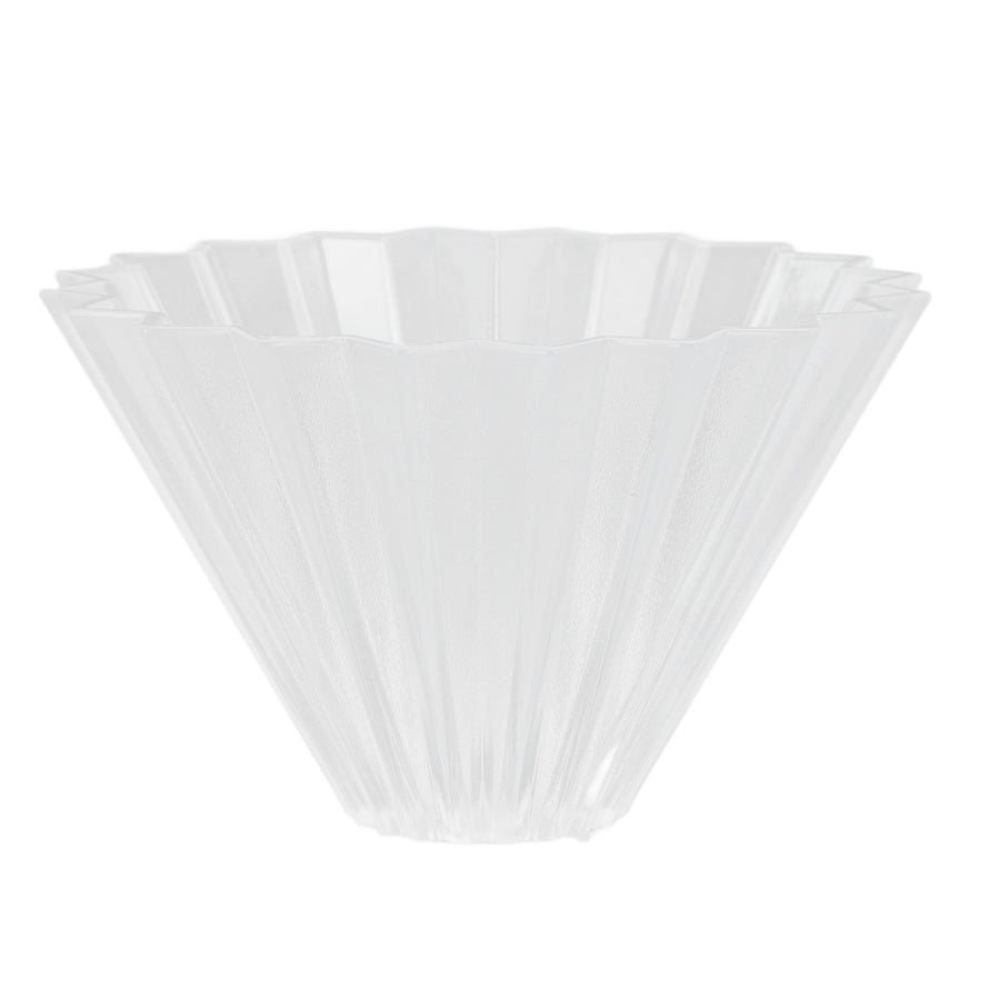 Coffee Filter Cup Resin Conical Reusable Hand Brewed Coffee Dripper Strainer for Kitchen Transparent Color