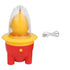 Egg Scrambler Shaker Lovely Electric Mini Portable USB Charging Golden Egg Maker for Kitchen Red