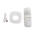 Vegetable Washing Machine Multifunction Wireless USB Charging Auto Capsule Fruit Purifier for Kitchen White
