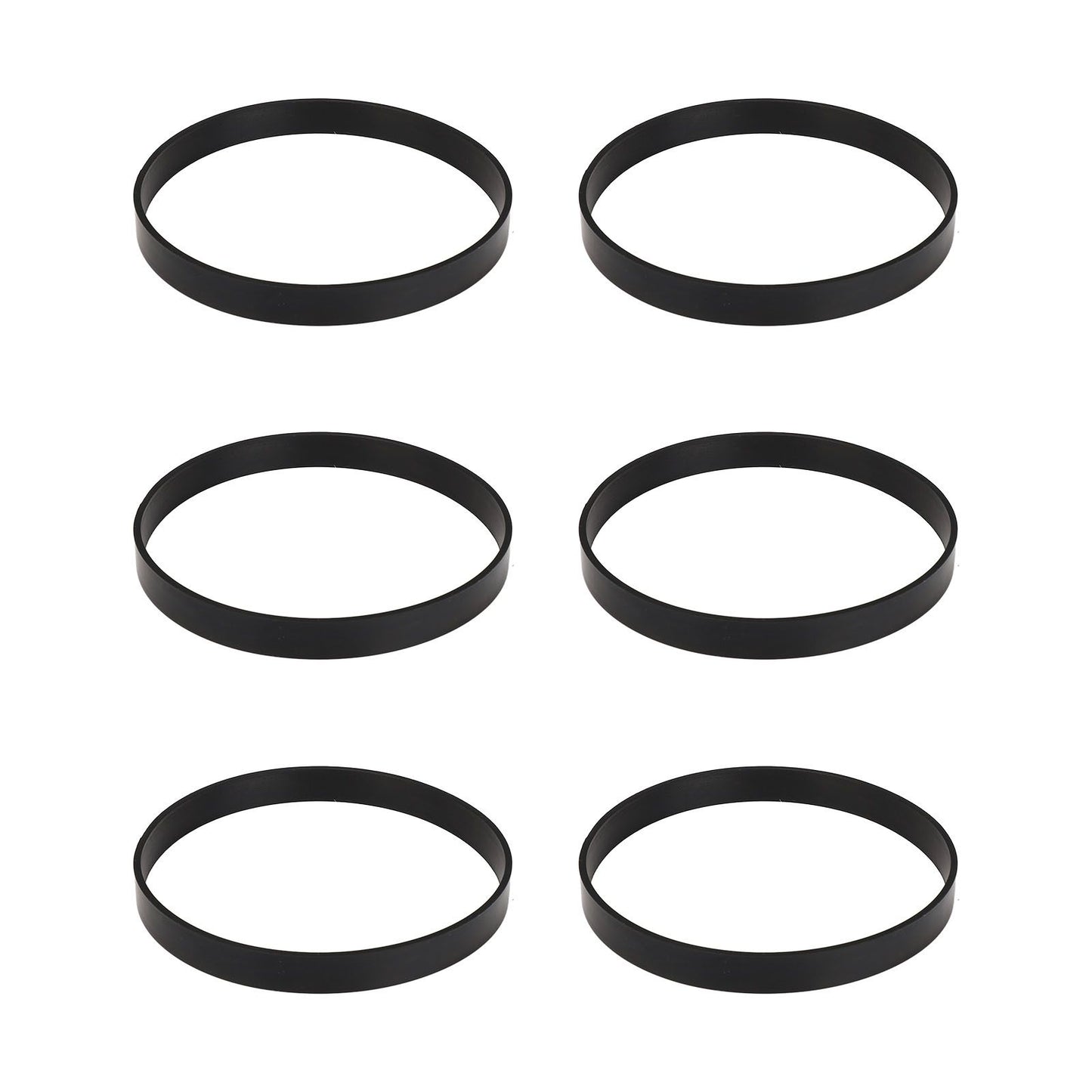 6pcs Vacuum Cleaner Belt Rubber High Strength Vacuum Belt Replacement for Bissell 7 9 10 12 14