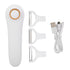 Electric Peeler Handheld USB Rechargeable Fruit Vegetables Peeler with 3 Cutter Heads for Home