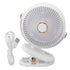 Desk Clip On Fan 3 Wind Speed Safe Design Compact Portable Desktop Fan Clip On Fan for Home Dorm Stroller White