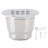Refillable Coffee Pod Reusable Cafe Capsule Filter Stainless Steel for Maker Machine