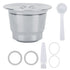 Coffee Pod Reusable Capsules Food Grade Stainless Steel Refillable Coffee Filter Cup Replacement for NESPRESSO U